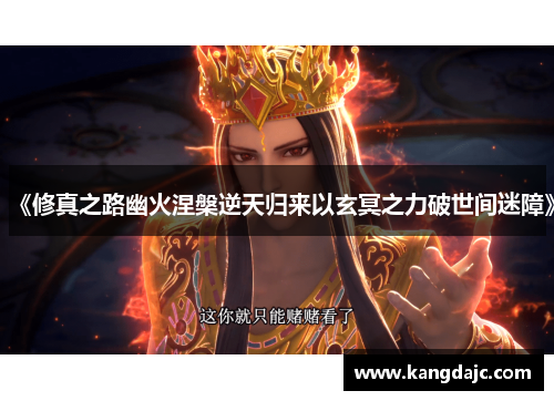 《修真之路幽火涅槃逆天归来以玄冥之力破世间迷障》